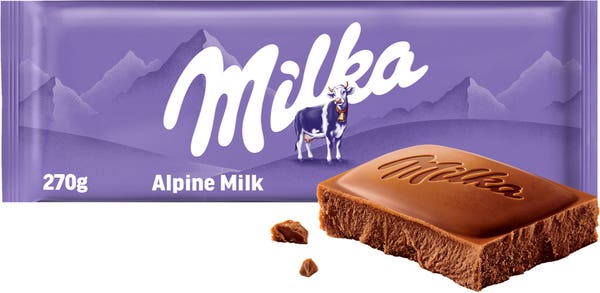 Milka Čokoláda Mléčná z alpského mléka | Košík.cz