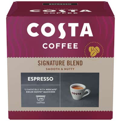 Costa Coffee Dolce Gusto Signature Blend Espresso Kapsle Ko K Cz