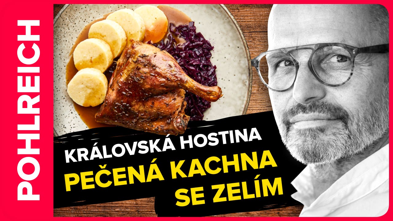 Dozlatova pečená kachna