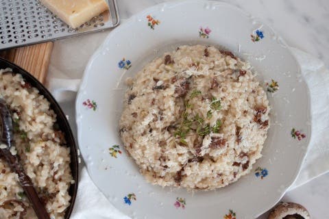 Houbové risotto