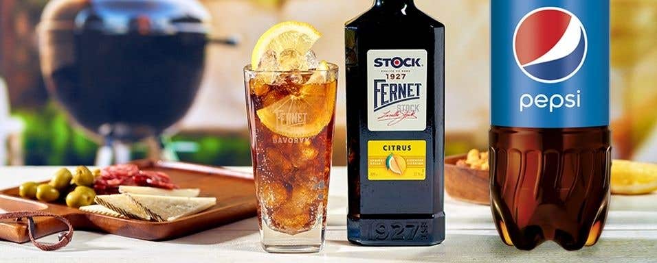 Fernet Stock Citrus & Pepsi Cola