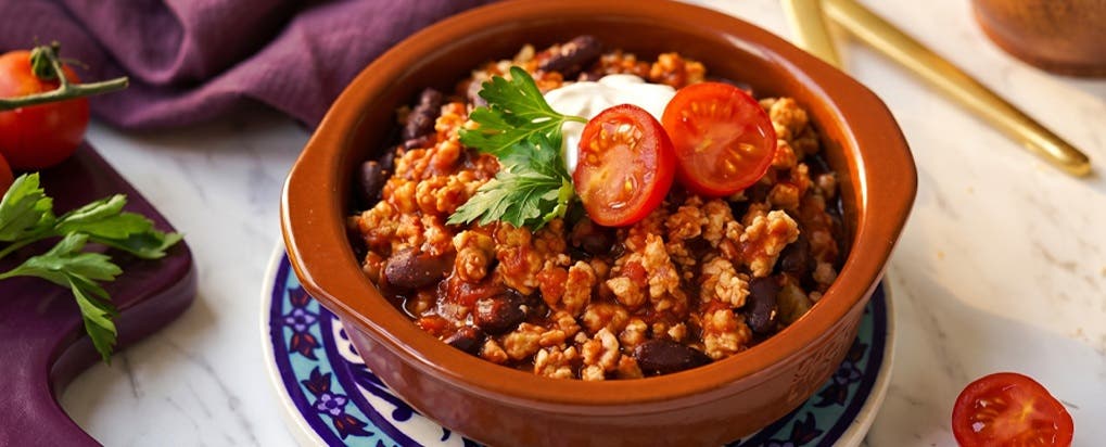 Krůtí chilli con carne