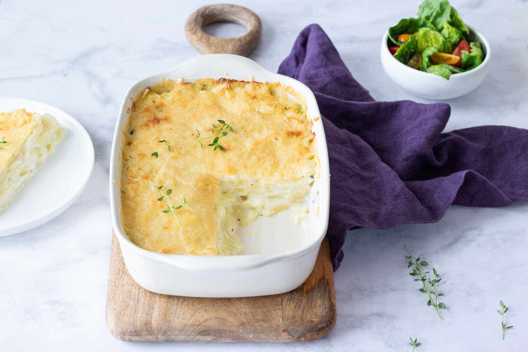 Gratinované brambory Dauphinoise