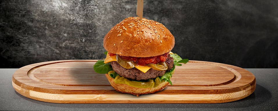Jalapeňo burger