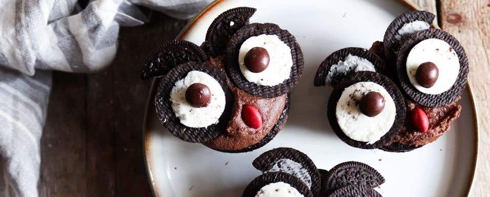 Cupcakes sovičky