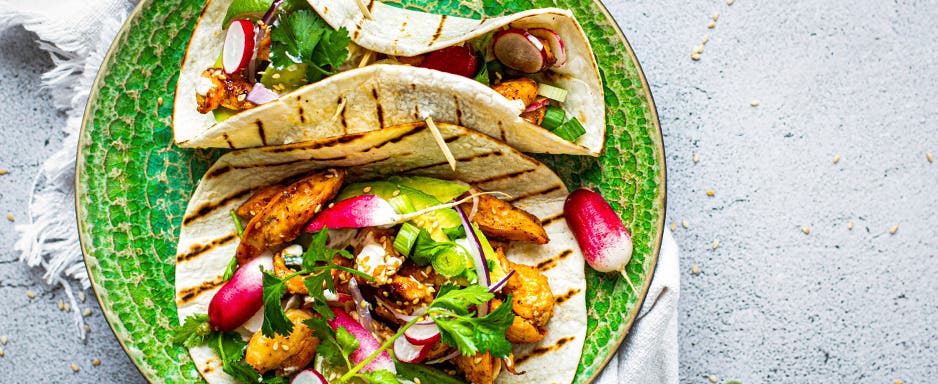 Kuřecí tacos s pickles