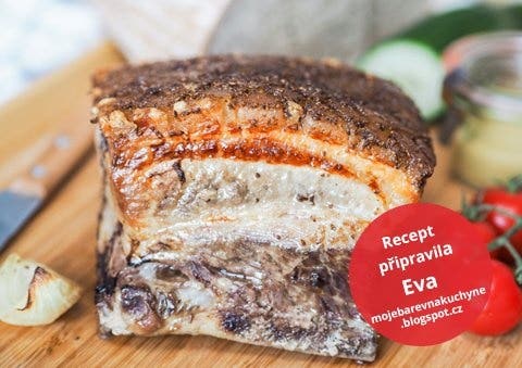 Pomalu pečený vepřový bok