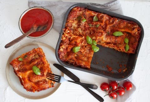 Beyond meat Lasagne