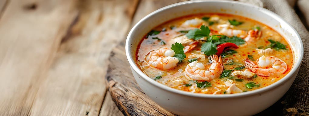 Polévka Tom Yum