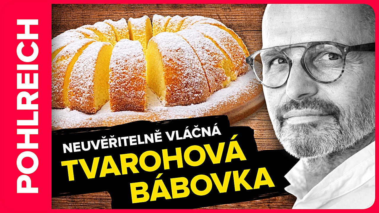 Nadýchaná tvarohová bábovka