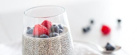 Vanilkový chia puding