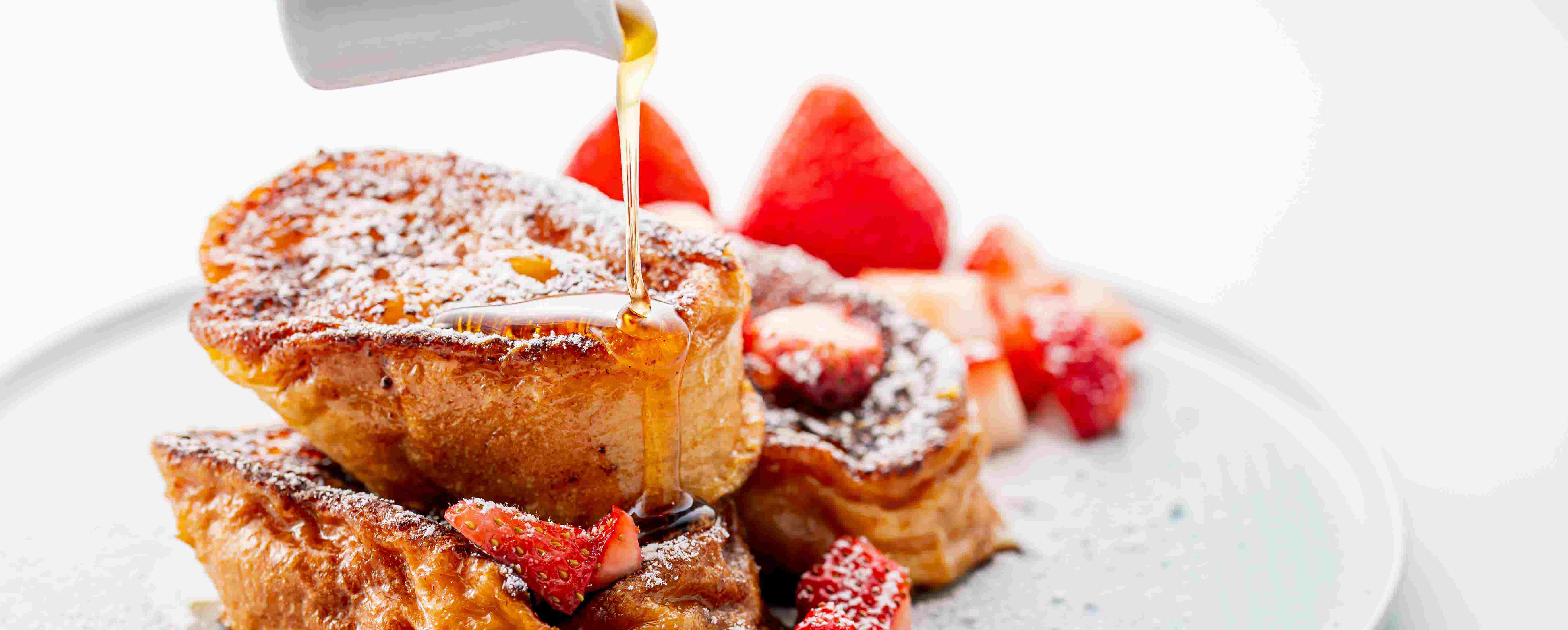 French toast z vánočky