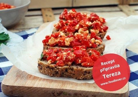 Pomazánka z pečených paprik