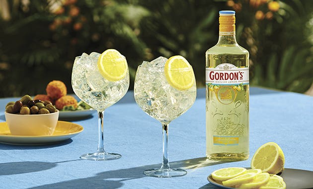 Gordon's Sicilian Lemon & Tonic