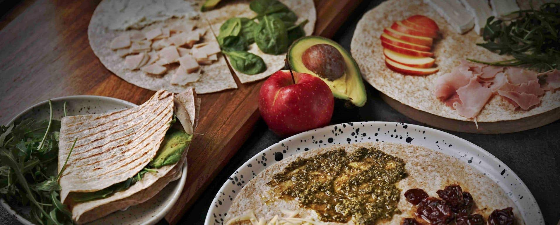 Zapečená tortilla