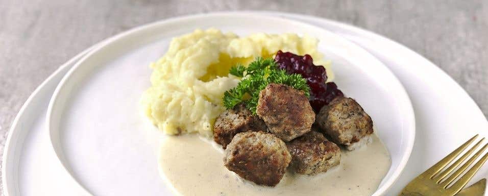 Švédské kuličky z mletého masa