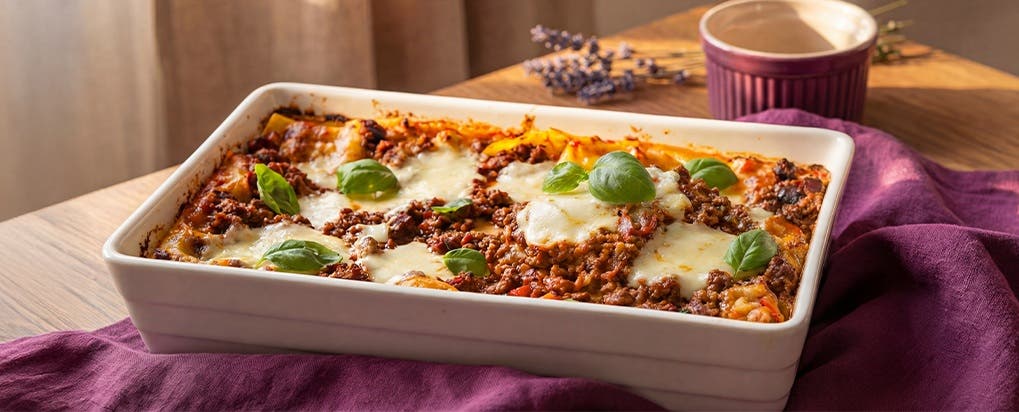 Lasagne s mletým masem