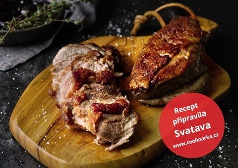 Husí prsa s brusinkovou omáčkou