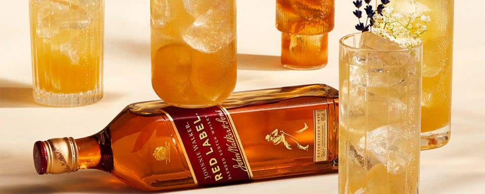 Johnnie Walker Ginger Highball drink