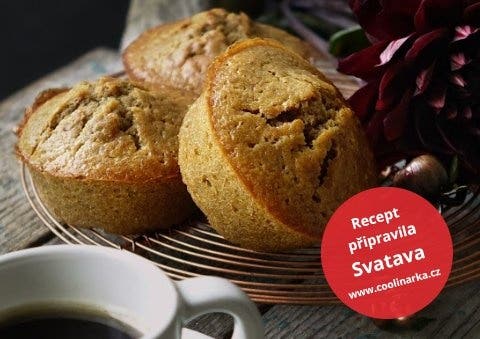 Banánovo-kávové muffiny