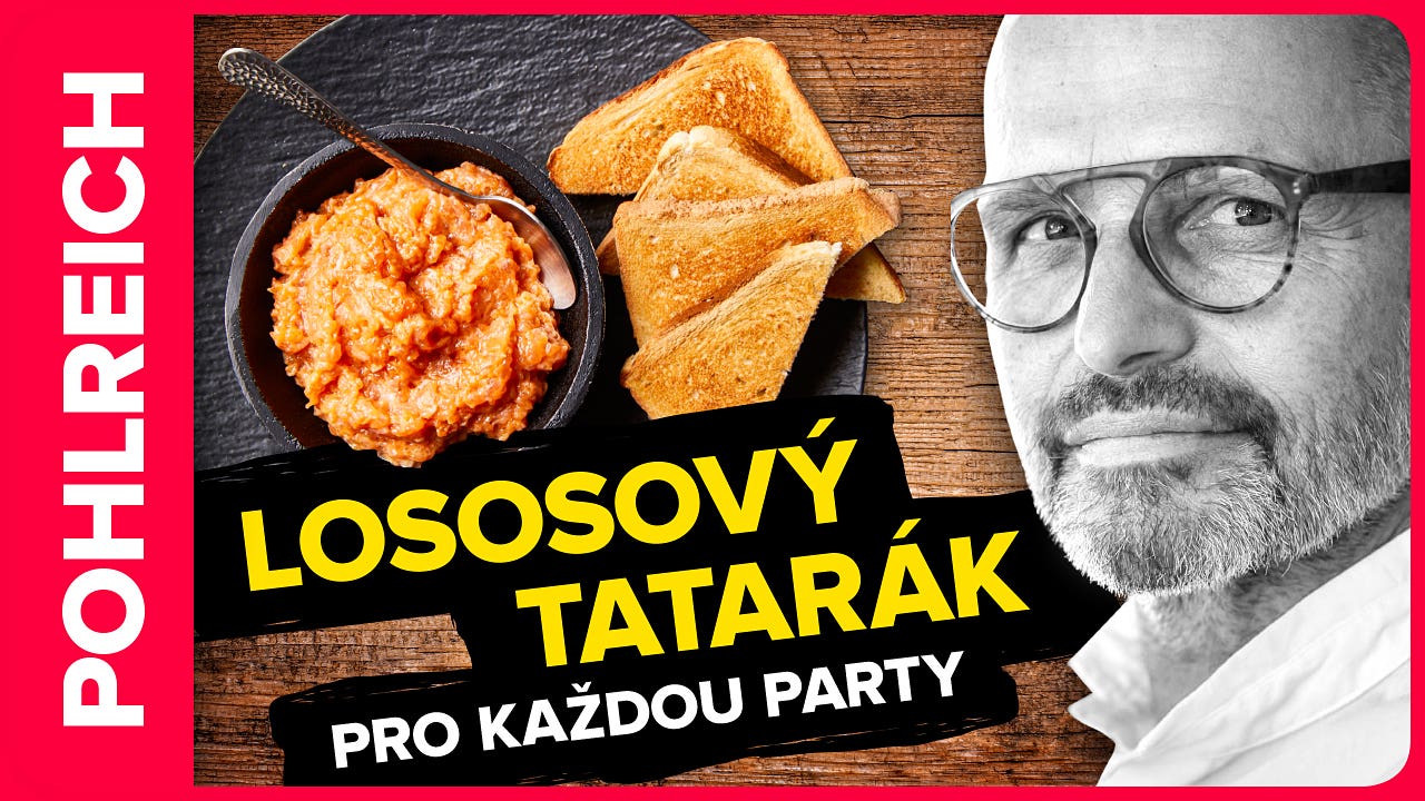 Lososový tatarák od šéfa