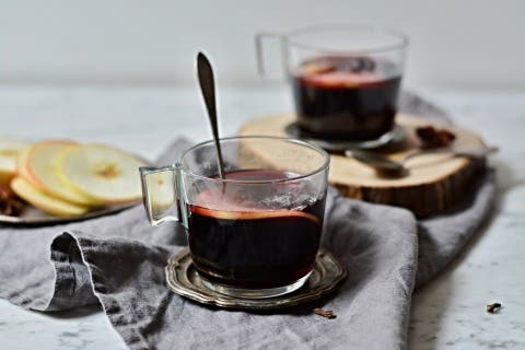Svařené víno s brandy
