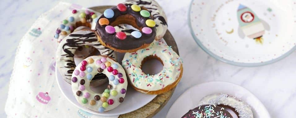 Donuty z koblihového těsta
