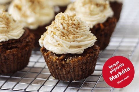 Mrkvové cupcaky