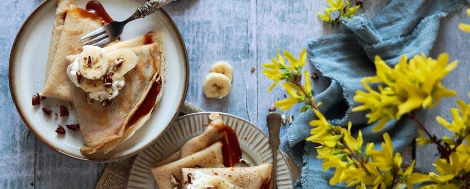 Palačinky s karamelem a banánem – banoffee palačinky