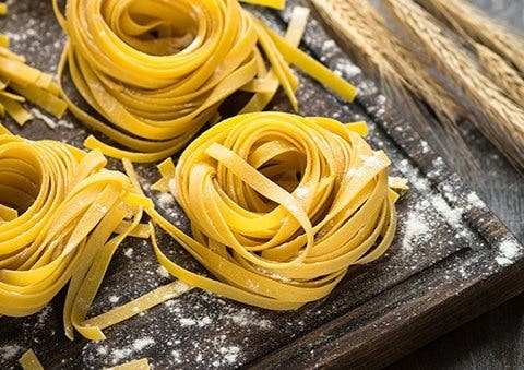 Domácí tagliatelle