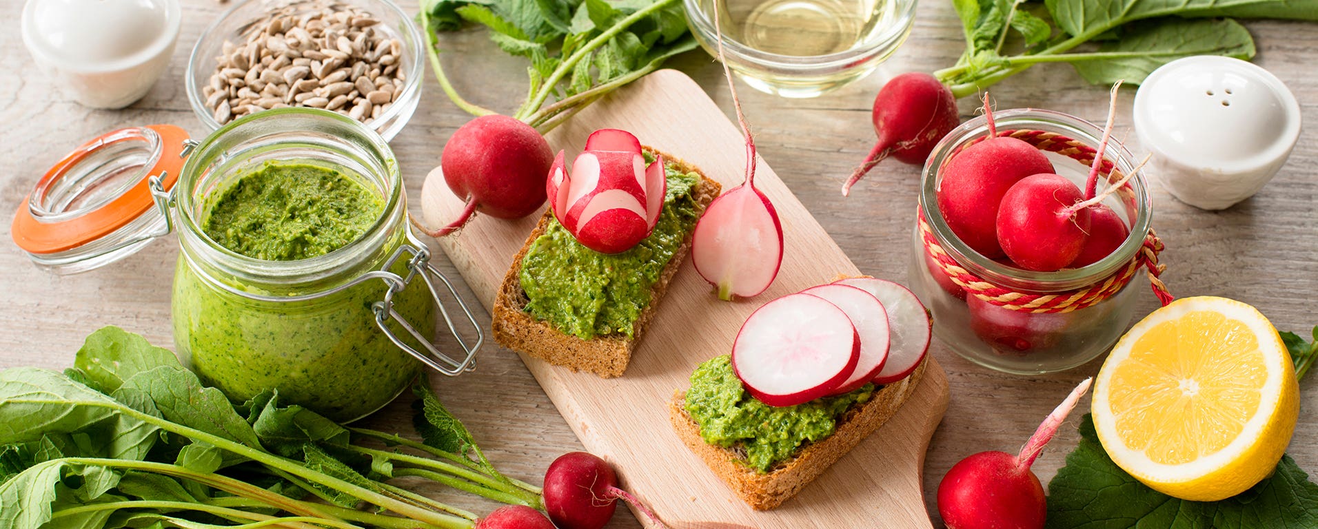Ředkvičkové pesto
