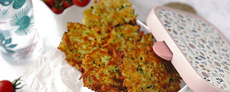 Zeleninové placičky s halloumi (bez lepku)