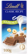 Lindt Čokoláda Classic mléčná s lískovými ořechy