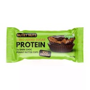 Nutry Nuts Proteinové košíčky Hořká čokoláda s arašídovým máslem 2x21g