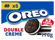 Oreo sušenky Double Creme s dvojitou vanilkovou náplní