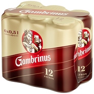 Gambrinus 12 Patron pl 6x0,5l 