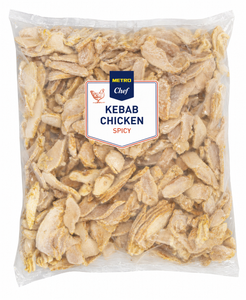 Metro Chef Kebab kuřecí Spicy, krájený, mražený