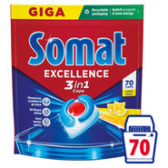 Somat Excellence 3in1 Lemon Fresh kapsle do myčky