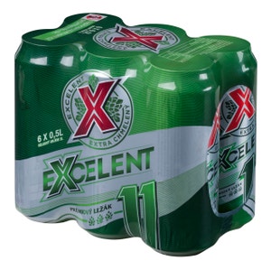 Excelent 6x500ml, plech