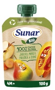 Sunar BIO Jablko hruška mrkev dýně