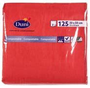 Duni Ubrousky 33cm 2-vrstvé červené