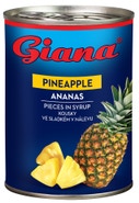 Giana Ananas kousky ve sladkém nálevu