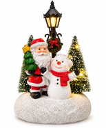 Koopman LED vánoční zimní scéna 15 cm
