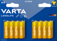 Varta Baterie Longlife AA Mignon LR6 tužkové 16ks