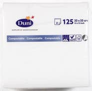 Duni Ubrousky 33cm 2-vrstvé bílé
