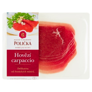 Maso Uzeniny Polička Hovězí Carpacio