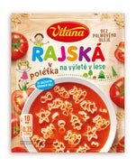 Vitana Rajská polévka na výletě v lese