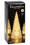 Koopman LED vánoční strom akrylový 27 cm