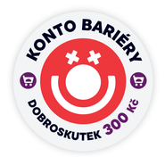 Konto Bariéry Dobroskutek 300 Kč