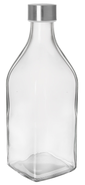 ORION Láhev hranatá s víčkem, 1,1 l